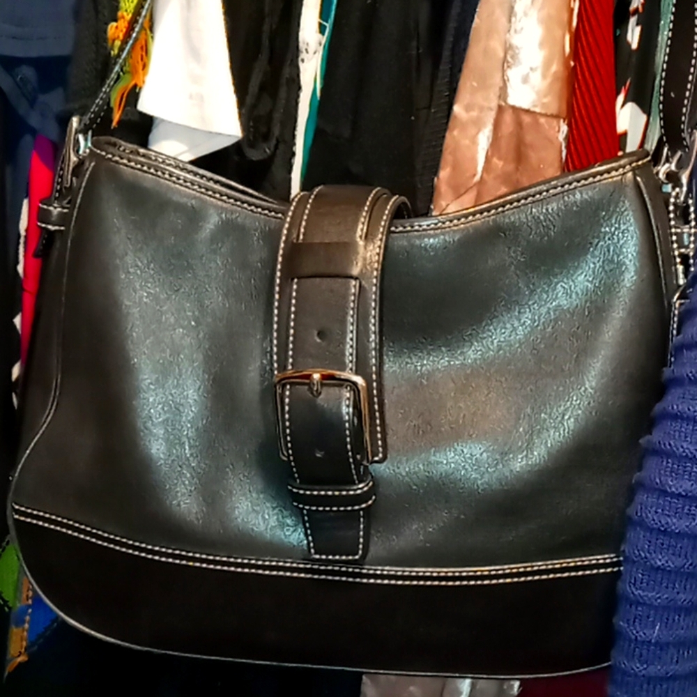 Coach black purse